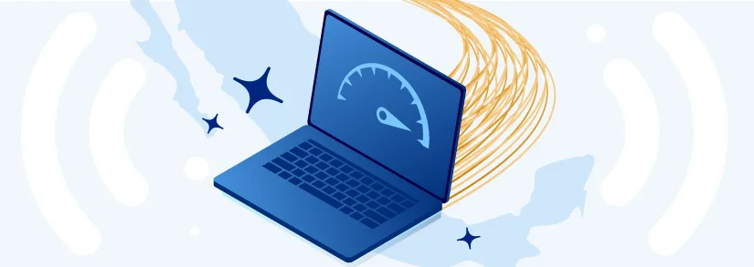 Avvia lo speed test MisuraInternet