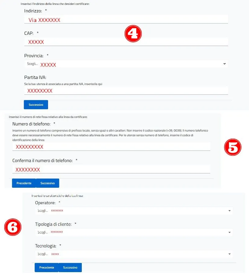 Registra la tua utenza telefonica