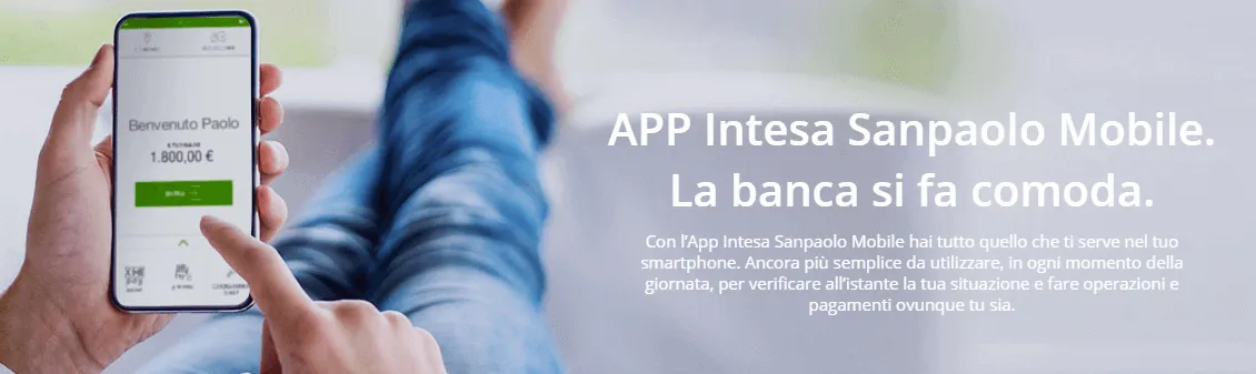 L'app Mobile Intesa San Paolo