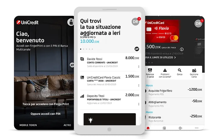 L'app unicredit e le sue funzioni