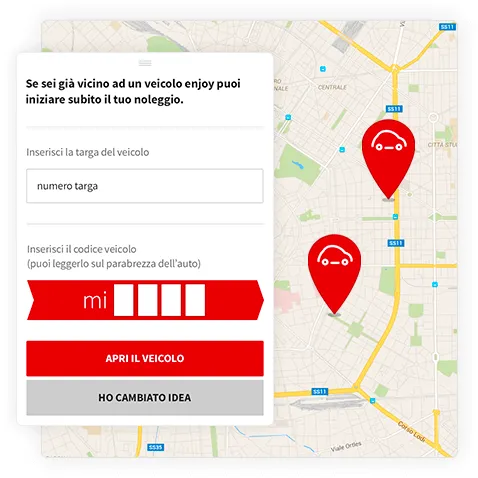 pin noleggio enjoy car sharing 