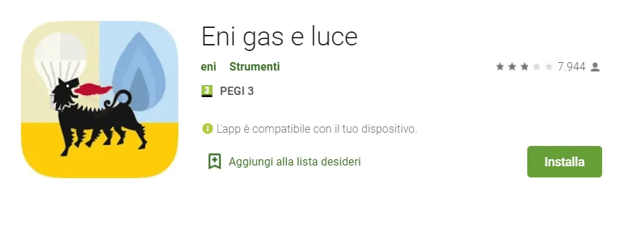 accedi al portale my eni
