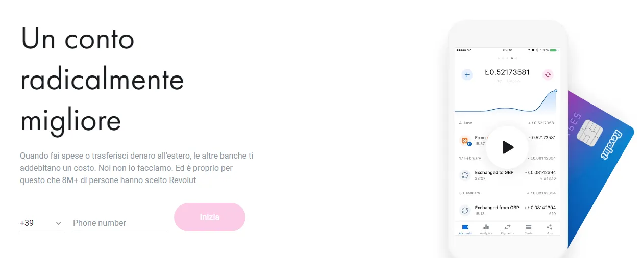 Revolut conto