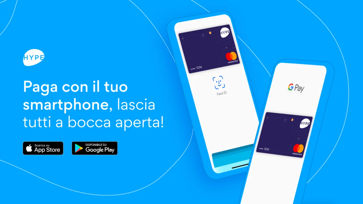 Hype è un conto a zero spese con funzioni limitate di conto corrente, annessa al conto hai a disposizione una carta virtuale.