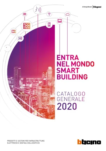 Il nuovo Catalogo Generale BTicino 2020