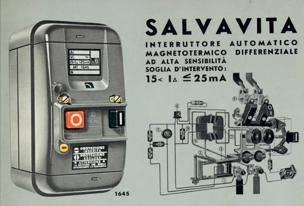 lo storico Salvavita di BTicino