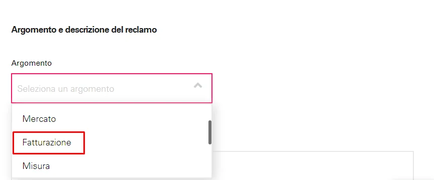 Reclamo fatturazione Enel Energia