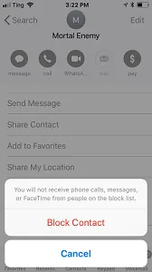 Schermata di blocco su iPhone