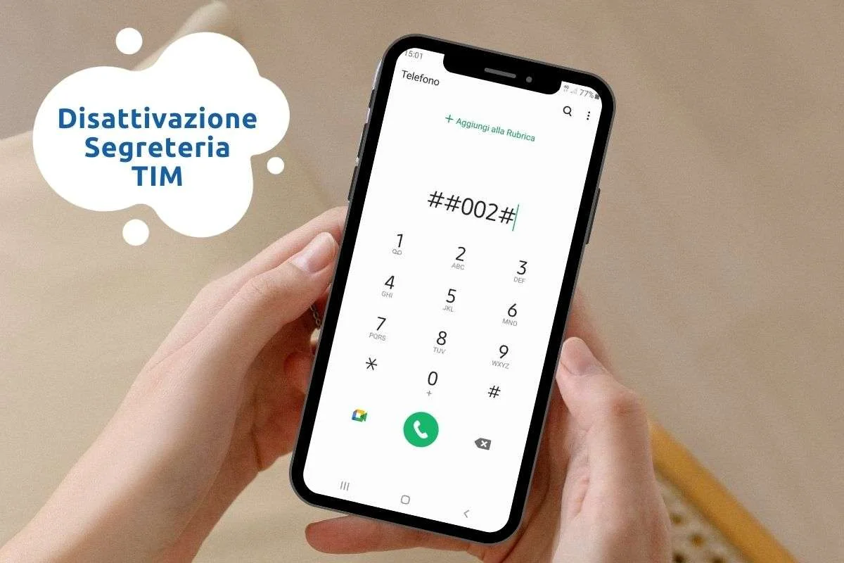 Disattivare segreteria TIM: codici, app e linea fissa
