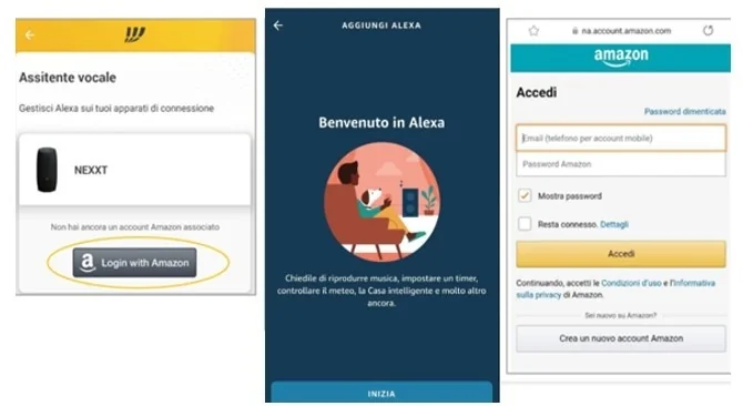 Associazione Assistente vocale al Modem Fastweb NeXXt