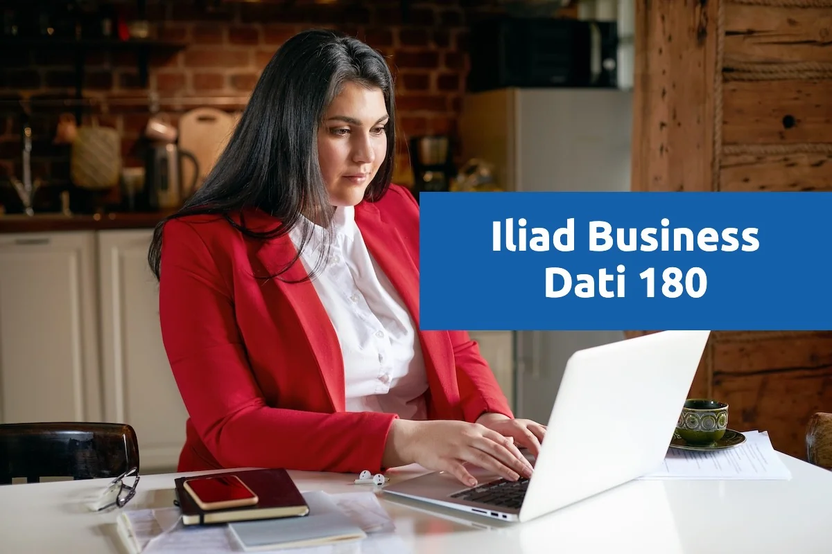 Iliad Business Dati 180 a 9,99 €: SIM solo dati con 5G incluso