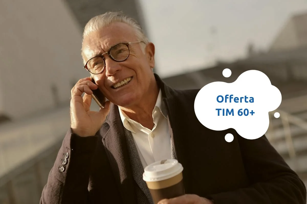 TIM 60+ da 9,99 €/mese: l'Offerta Mobile per Over 60