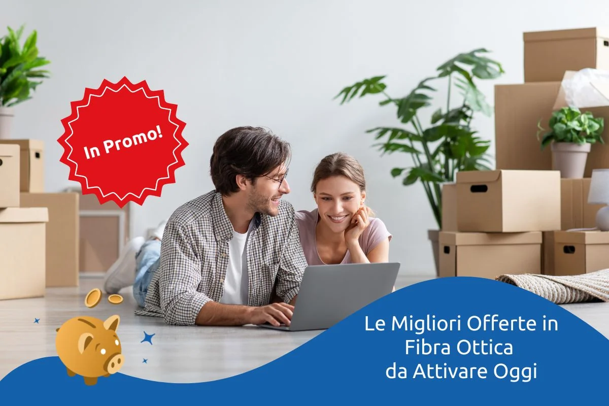Offerte fibra ottica FTTH: confronto migliori tariffe casa di giugno 2026