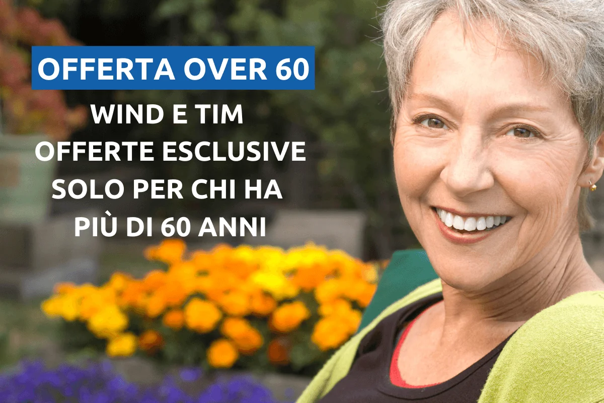 Offerte mobile over 60 a confronto: TIM, WindTre, Vodafone