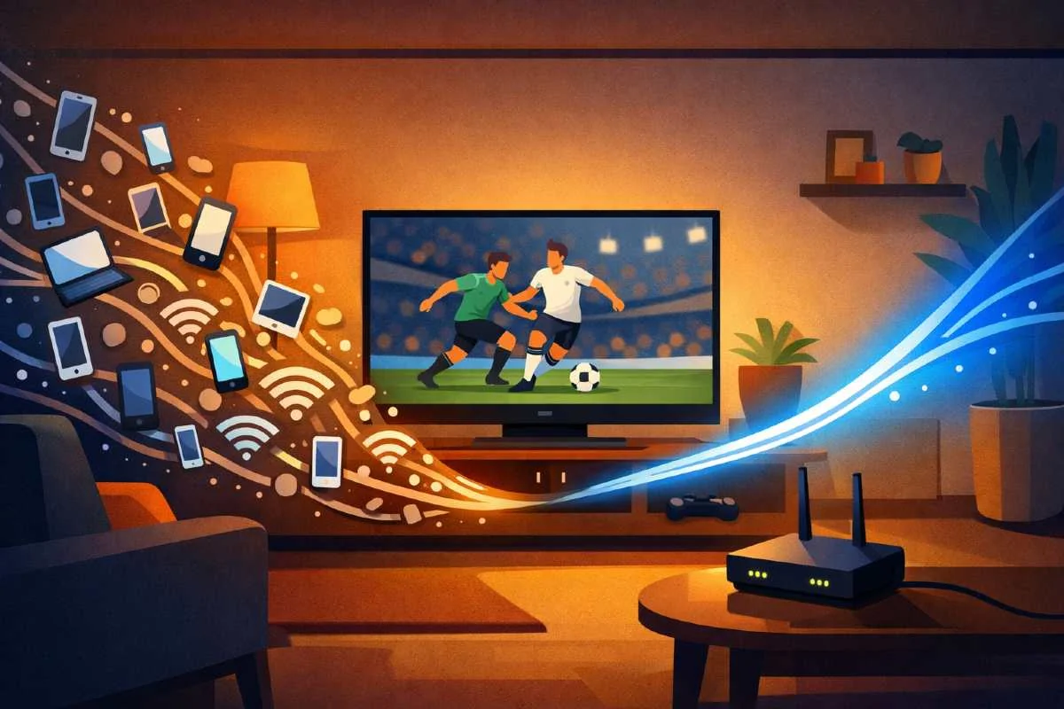 Partita in streaming a scatti? Prova questo trucco con il Wi-Fi