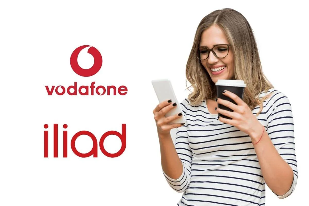 Passa a Vodafone da Iliad: offerte mobile e fibra