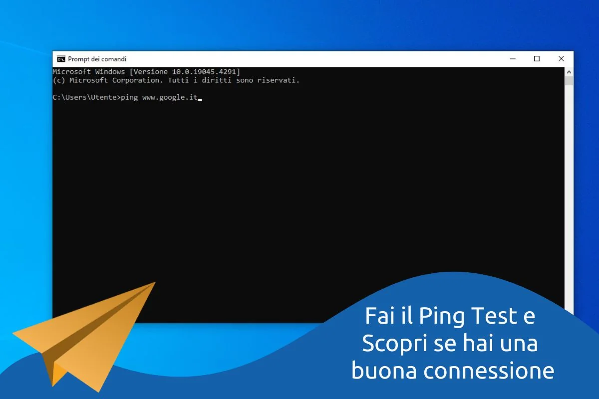 Ping Test da PC e Online per la Velocità della Connessione