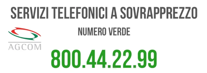 Abbonamenti Non Richiesti: AGCOM attiva Numero Verde