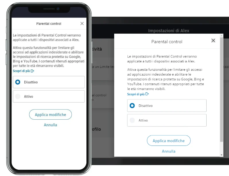 App Sky Wifi: parental control e gestione del tempo dei bambini