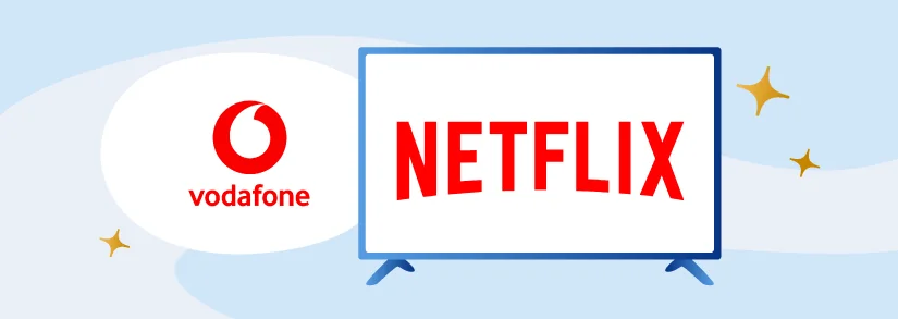 La fibra Vodafone e le serie Netflix in un'unica offerta