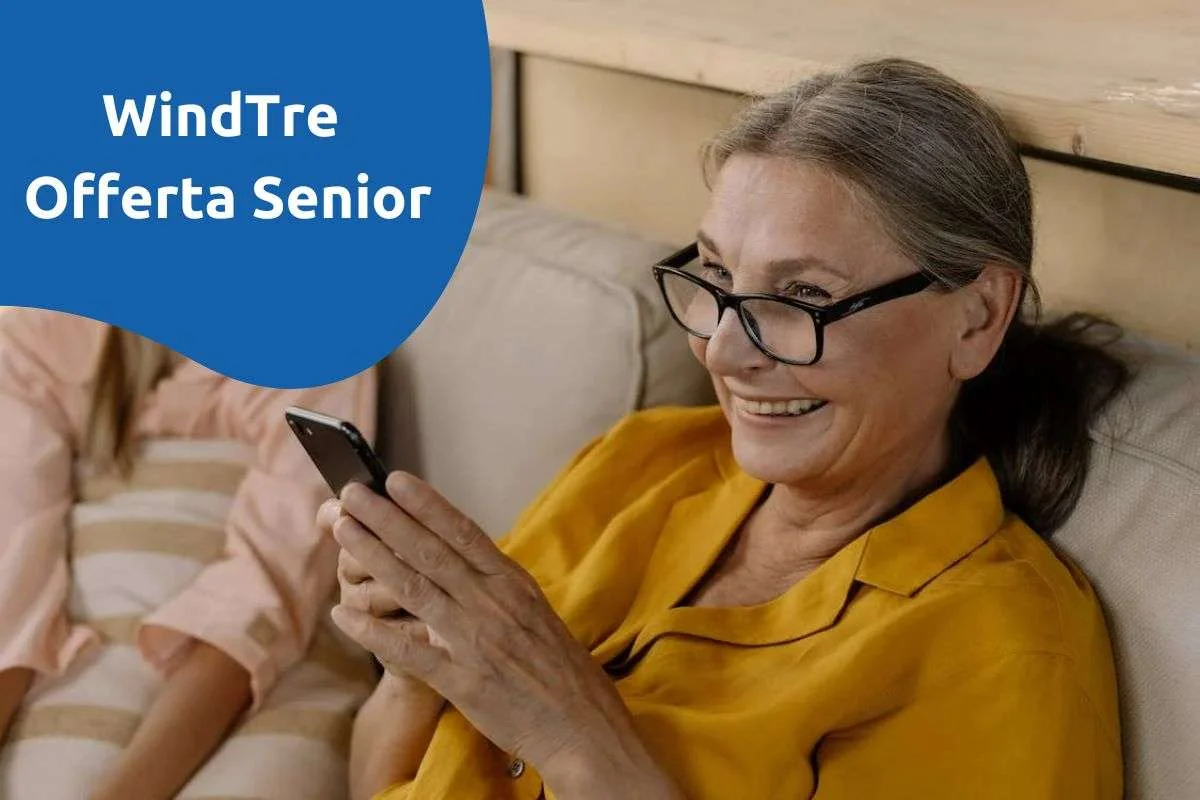 Offerte WindTre Senior: le tariffe pensate per gli over 65
