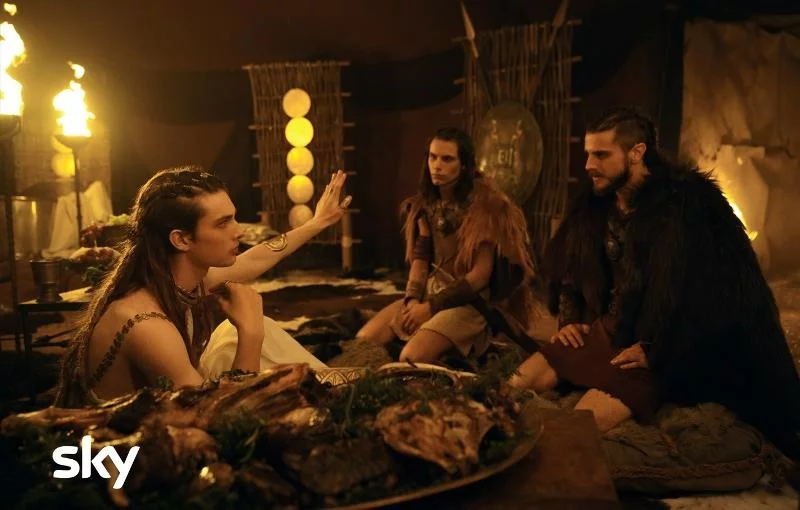 I protagonisti di Romulus 2 - Credits: Ufficio Stampa Sky